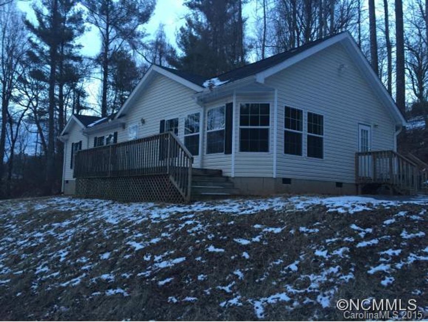 ***Multiple offers***Highest & Best due by 1PM May 1st!***Only 20 minutes to downtown Asheville, nestled in the woods on approximately  one acre.  Home boasts three bedrooms, two bathrooms, living room, kitchen, dining and mud room, open floor plan.  This well kept home will not last long, schedule your viewing today!