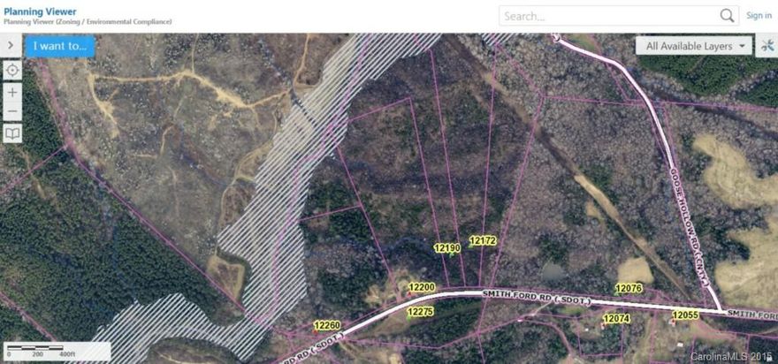 16 acres zoned AGC near Hickory Grove. Older home on property in bad condition is given no value. Home has not been occupied for approximately 6 yrs. Well/septic on property, condition unknown. Well has no pump. Well/septic given no value on recent appraisal.