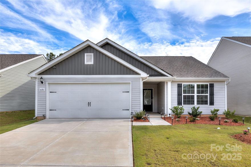 Why wait months for new construction when this better than new 2-year-old home is ready now? Skip the delays dust and builder premiums this move in ready beauty offers all the modern finishes you’re looking for plus a fully fenced backyard already in place. Located in a growing community this home features a bright open layout, stylish kitchen, and all the benefits of new without the extra costs. Seller is offering $5,000.00 towards closing costs!