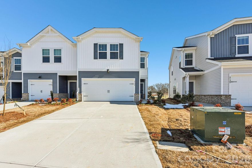 Brand new, energy-efficient home available Aug 2026! At the heart of the open-concept main level, the kitchen boasts an island perfect for entertaining. Upstairs, enjoy a convenient laundry room and loft. The primary suite features a generous walk-in closet and bath. Conveniently located in Northwest Charlotte, you'll find two-story energy-efficient townhomes designed for a low-maintenance lifestyle and a private resort-style pool and cabana for all homeowners. Situated new Uptown Charlotte, commutes are a breeze and you'll also find an abundance of shopping, dining, and entertainment options. Each of our homes is built with innovative, energy-efficient features designed to help you enjoy more savings, better health, real comfort and peace of mind.
