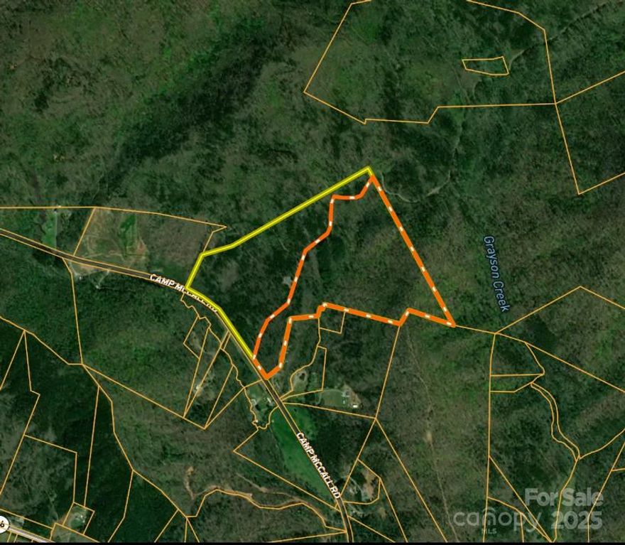 This is a Gateway to Thousands of Acres of South Mountains Game Lands
Tucked away at the edge of the legendary South Mountains Game Lands, this rare mountain tract offers a true backcountry experience with front-row access to several thousand acres of protected public land. Whether you’re an avid hunter, outdoorsman, or someone simply looking to disconnect and retreat into the wild — this property delivers something special.  Creeks flow throughout the entire parcel with multiple build site and road access all the way to the back of the property.Private, secluded setting with easy access via well-maintained road
No restrictions — build a cabin, camp, hunt, or just get away from it all.
Imagine waking up, grabbing your gear, and stepping off your back porch directly into one of the most expansive, wildlife-rich areas in the state. A rare find for the serious hunter or someone craving total seclusion with zero compromise on adventure.
