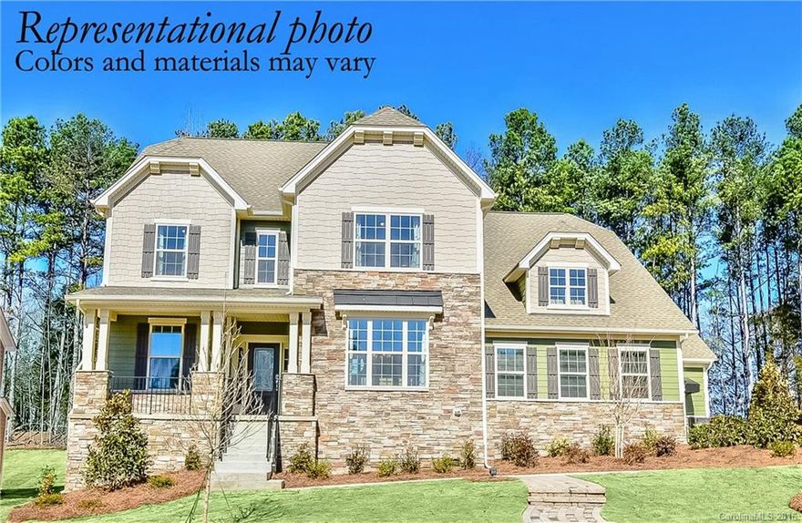 Come see why this master down home is our most popular. Huge gourmet kitchen featuring stainless appliances incl. double convection wall ovens w/5 burner gas cooktop, castled cabinetry w/molding & hardware, butler's pantry w/built-in wine rack, 5" Hickory hardwoods, massive rear screened porch w/access from the master suite, deluxe master bath w/tiled shower & oversized garden tub, dual raised height vanities w/granite tops, wrought iron railing, gas fireplace, & much more! Corner home site!