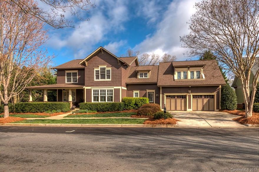 Custom luxury home w/ too many features to list! Located in the historic section of Baxter. Very private ½ acre wooded lot next to common areas. Resort-like amenities including heated pool w/ spa, spacious home theater &  rec. area; walk-out basement; 2nd master suite; central vacuum; stained glass windows; designer lighting; huge 3-sided wrapped porch; Australian cypress hardwoods; built-ins; whirlpool tub & walk-in shower in primary master; lower patio; new pool deck; pool equipment storage