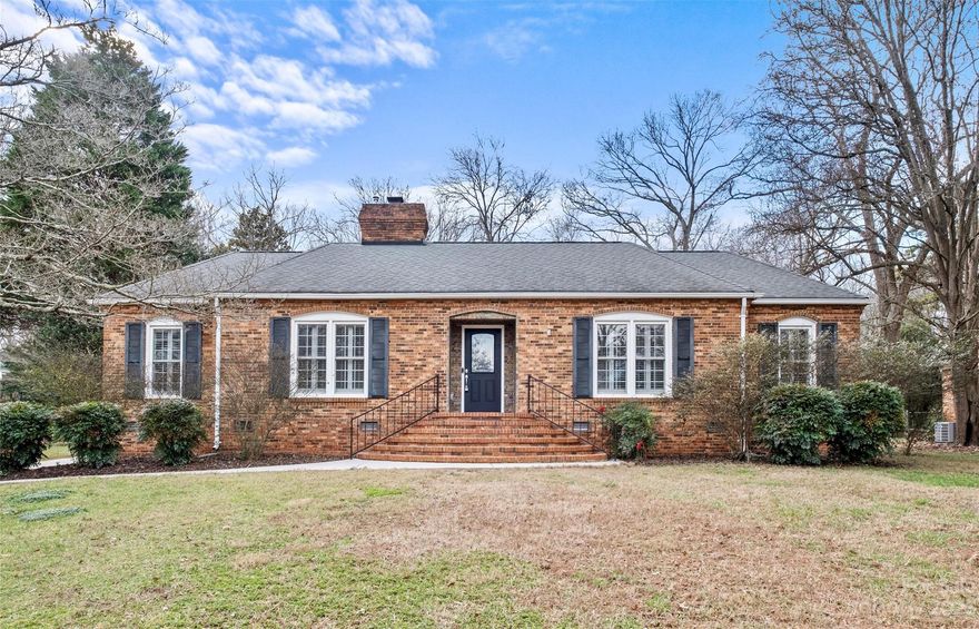 Adorable 3BR/2BA brick ranch in highly desirable Beverly Woods! This home has an ideal layout for everyday living and entertaining. The updated kitchen features quartz countertops, subway tile backsplash, white cabinets and SS appliances. The spacious kitchen opens into the den which boasts a beautiful fireplace flanked with built-ins and doors opening onto the slate patio. Both bathrooms feature quartz countertops. Spacious bedrooms and ample closet space. This home has it all!