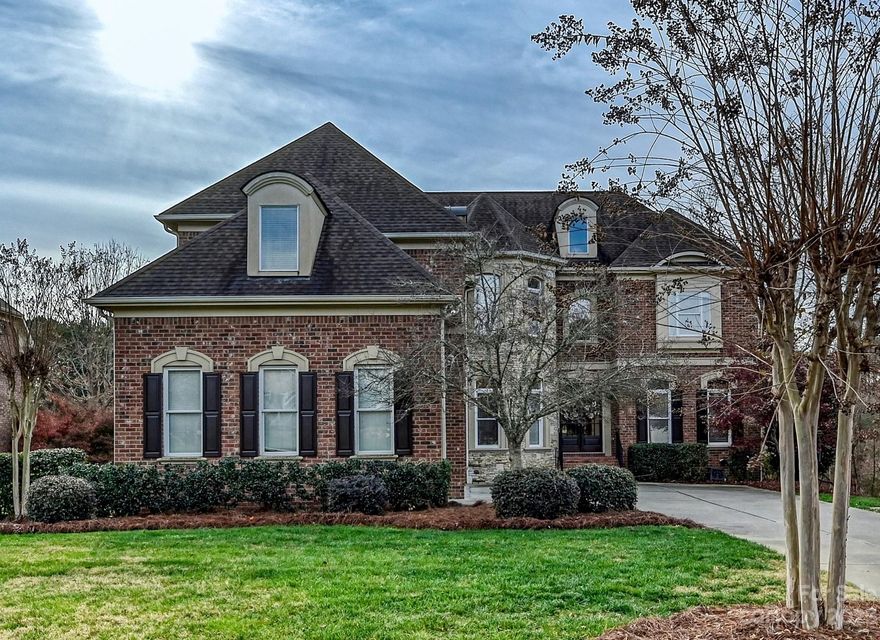 Stunning John Wieland Colonnade Series Home w/year round water views of NBHD pond. A finished walk out basement w/full bath & large storage rooms give you so many options! This 5700+ SF home w/ 5 BRs & 5.5 BAs will not disappoint! 11" ceilings on main and 9' up.  Two story family rm w/built-ins & FP.  Formal dining & study. 1st floor BR w/full bath & walk in closet.  Beautiful kitchen & Keeping Room w/FP & vaulted ceiling. Thermador gas range/oven & additional wall oven/microwave combo, pot filler, beautiful range hood, walk in pantry & closet. Huge island w/breakfast bar seating. A 3 seasons room w/heat & EZE Breeze windows.  Upstairs includes the primary suite & sitting room, 2 walk in closets w/custom shelves & drawers.  Primary bath w/trey ceiling, Jacuzzi tub & large shower.  BR 2 w/walk in closet & full bath.  BRs 3 & 4 share a jack & jill bath. Finished garage w/waterline for fridge. Flagstone Patio. Roof 2019. HVAC just inspected. Deck & Carpet replaced Nov. Cul-de-sac Street.