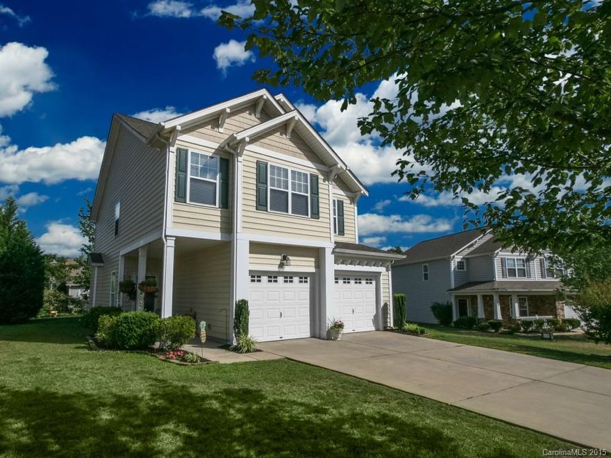 Lovely home in cul-de-sac. Hardwood floors through out downstairs. Custom island in kitchen.  Freshly painted through out. New carpet upstairs. New granite in kitchen, new sink, and dishwasher just installed..
Beautifully maintained home in move in condition...