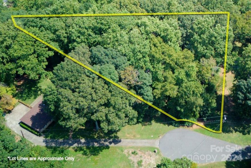*BOM due to buyer's inability to get loan - nothing to due with lot or value* Large .9 acre, cul-de-sac lot in small subdivision, Lakeland Hills. ~75' of road frontage on paved public road. This property is vacant land - currently no structures, no septic/sewer, nor well/water. Bring your own builder and plans for your next dream home. City sewer and water taps available at street - tap fees required for both (new service tap fees recently quoted by City of Charlotte Water as $5,630 for water and $11,009 for sewer - please call #311 directly to confirm prices and connection timelines). Please check media section for previous, now expired, septic improvement permit for 4 bedrooms with Mecklenburg County. Possible deed restrictions discovered during informal deed evaluation - see posted media. Only Lot #22 is for sale and conveys with this purchase, the other two lots (Lot #20 and Lot #21) listed on the deed have been sold off separately. Convenient location near Albemarle Road and 485.