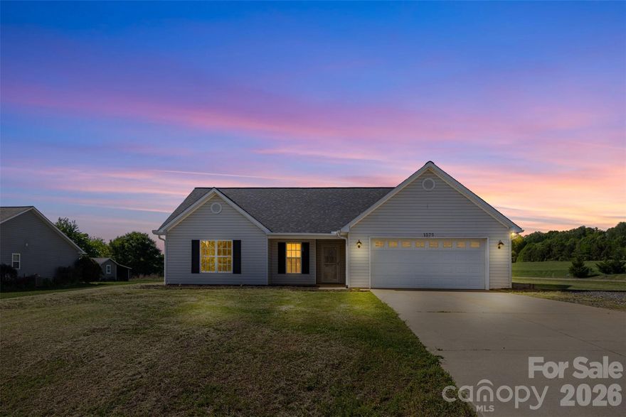 This charming 3-bedroom, 2-bathroom ranch offers the perfect blend of comfort and convenience. Situated on a  .36-acre corner lot, this home is designed for easy, single-level living with a highly desirable split floor plan that ensures privacy for the primary suite.

The heart of the home features an expansive living area highlighted by impressive vaulted ceilings and a cozy gas fireplace, creating an inviting atmosphere for gatherings or quiet evenings in. Step outside to your open and level backyard—a blank canvas perfect for gardening, play, or outdoor entertaining. The property also includes a convenient storage shed, providing ample space for tools and outdoor gear.

Peace of mind is built right in, with both the roof and the heat pump updated in 2020. Tucked away in a quiet, established area, this home offers the peaceful lifestyle you’ve been looking for while remaining close to everything you need.