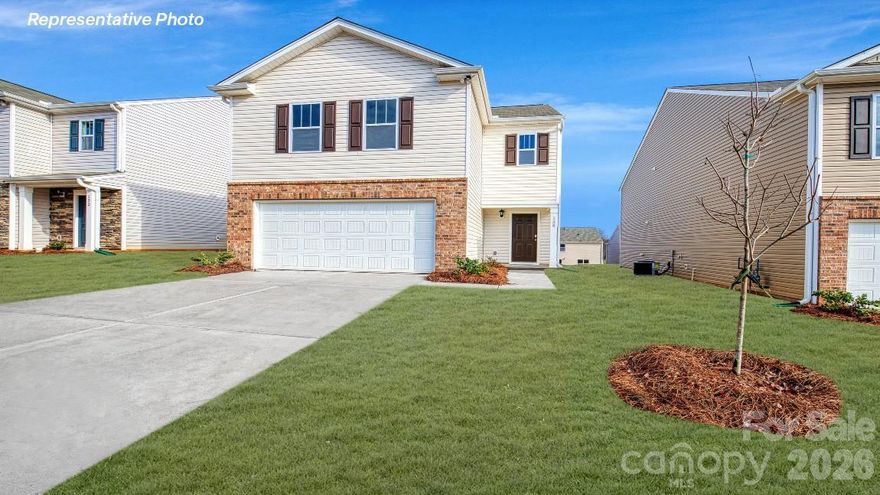 Come see 569 N Sparkleberry Street located in Chester, South Carolina!

This bright and sunny home has 4 bedrooms, 2.5 baths and a beautiful open floor plan. Spacious kitchen with quartz counters, stainless steel electric range/microwave/dishwasher and pantry. The kitchen opens into family room w/ elegant and durable vinyl plank floors throughout the main living space. Primary bedroom features a walk-in closet, luxurious bathroom with large shower, and raised height vanity with quartz top. Walk in Laundry. Fully sodded yard, garage door opener with remote and 8' x 10 rear patio all included! BRAND NEW HOME WITH COMPLETE BUILDERS WARRANTY!