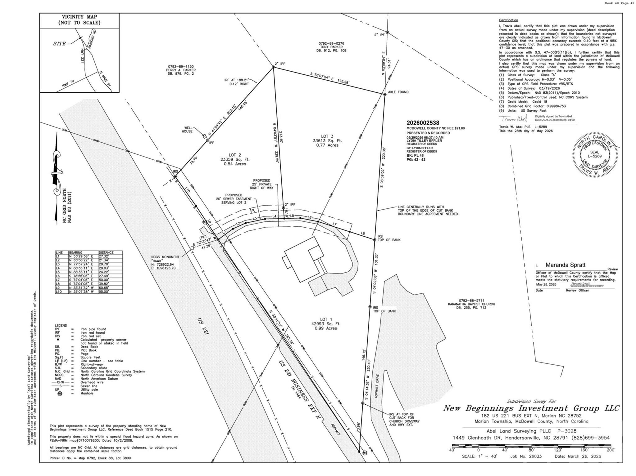 99999 US 221 Business Extension N 2