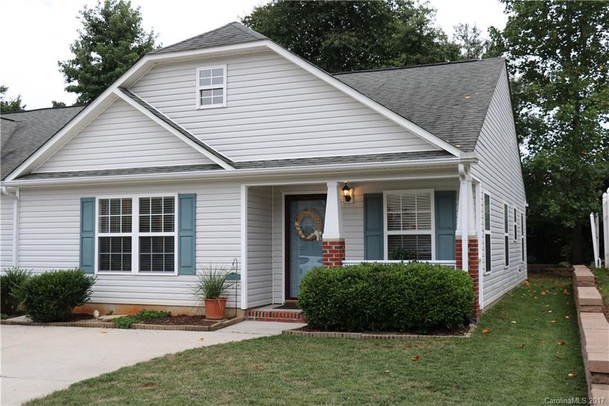 3 Bedroom Town home in great location in Rock Hill. Less than 1 mile to Publix and fitness center. Everything is close by. Amazing back patio with storage shed - entertain and grill out in your private back patio. Hardwood Floors throughout town home and tile floors in the kitchen & baths.