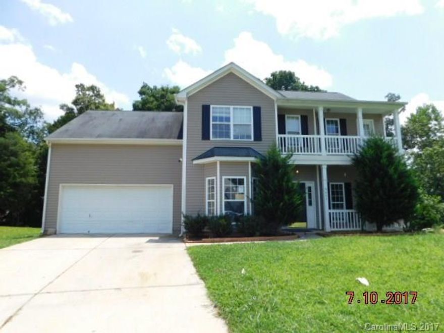 Two story home in Rocky River Village features 3 bedrooms, 2.5 baths, living room with open area to kitchen, breakfast, and dining room. Features include fireplace, some wood floors, wall to wall carpets, vinyl and tile flooring, tray ceiling in master bedroom, and master bath with garden tub. Home has deck, porch, and 2 car attached garage. The seller has come to verbal agreement with a buyer and is working on a contract.