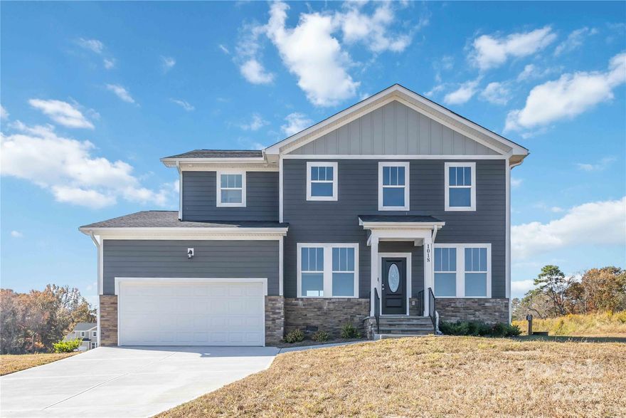 Step into modern confort with this beautifully built house nestled on 1+ acres. This new construction offers perfect blend of contemporary design and peaceful outdoor living. Open concept floor plan with natural light throughout, spacious kitchen with premium finishes, a luxurious primary suite with walk-in closet and ensuite bath, 2 additional bedrooms, bonus room/study, 2.5 baths and attached garage. Enjoy the privacy and space of over an acre, perfect for outdoor entertaining, gardening or future expansions.