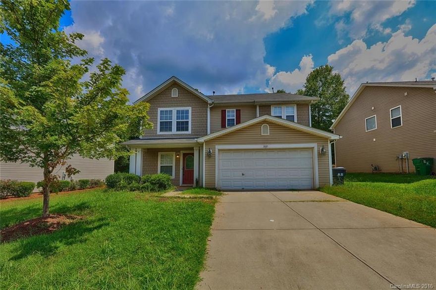 What a house! Come see this 3 bedroom, 2.5 bathroom home in the quaint Chapel Grove community today! This home is close to the airport, 485, dining, and shopping. It features a 2 car garage, soaring open floorplan, a kitchen made for a chef, recess lighting, and fenced-in backyard. This will NOT last long! Call us today to schedule a viewing.