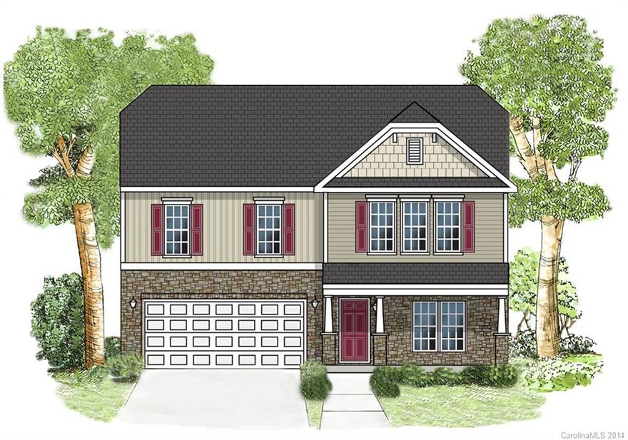 Very Modern day floorplan with inviting open feeling downstairs with formal dining room and office.
The Biltmore offers generous space throughout with cozy loft upstairs and spacious bedrooms. This home is an incredible value with all the benefit of new construction and a 10 yr. Home Warranty! Ask about our Home Town Hero Savings! USDA 100% Fin. Avail