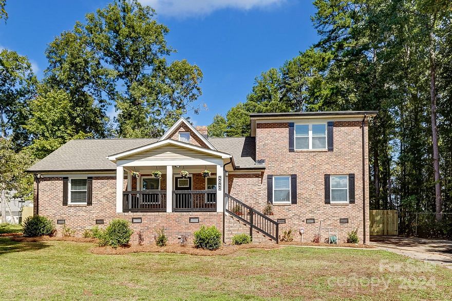 Discover this beautifully updated, cozy, brick home, offering a spacious floorplan on a .52-acre lot w/ no HOA! This home features 2 sitting areas, primary bedroom & 2 large secondary bedrooms on the main, a sunroom, & 3-full bathrooms. Enjoy the warmth of the airy kitchen, open floorplan & two fireplaces. Upstairs you will find another secondary bedroom w/ a full bathroom & a flex room w/ a closet that offers the perfect space for another sleeping room, office, or playroom. The expansive, fenced backyard is great for entertaining, gardening, & pet play. The covered porch, rear patio & long driveway is an added bonus. Recent updates include new paint, flooring, windows, appliances, kitchen cabinets, quartz countertops, updated bathrooms, new light fixtures, & new HVAC units. Roof replaced in 2021. This home is move-in ready & affordable! Don’t miss out on this gem! Home is near major highways, Starbucks, dining, shopping, & recreation.
