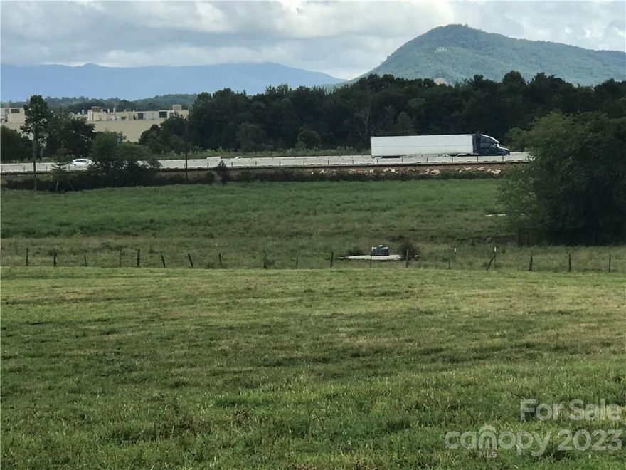 Prime development property-first time on market since 1975. 19 acres with high visibility from I-26 with 2 driveway access points off Butler Bridge Road.  Less than 1 mile to I-26 Exit 44 interchange.  Large, mostly level tract with unlimited possibilities.  Zoned Regional Commercial.