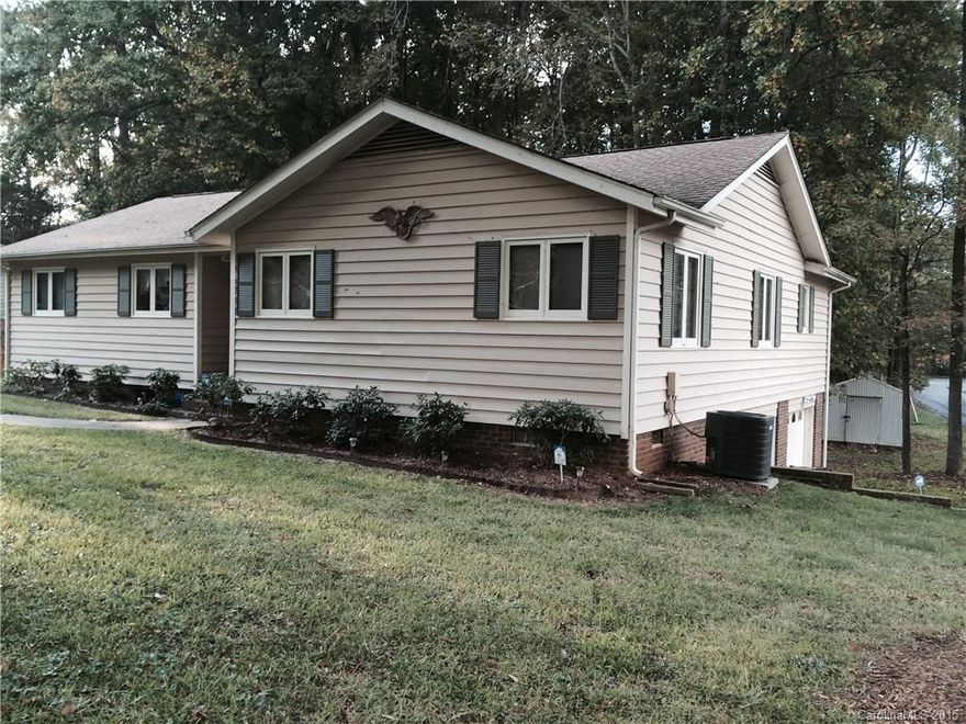 Lovely Ranch/Basement home close to schools/shopping on well maintained corner lot.  Two new garage doors. Concrete drive at front, asphalt drive at garage. Main level has brick fireplace w/gas logs, with doors leading to sunroom & deck. Chair-rail/wainscoting in dining area. Ceramic tile in master bath.  Wireless ADT sec. system, many outside lights. Basement carpeted with wood burning fireplace. drapes & custom blinds remain. Near Waverly Swim/Tennis Club.Owner has real estate license.