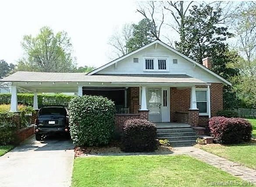 Adorable bungalow with a huge rocking chair front porch in immaculate condition. Beautiful wood floors, tastefully decorated, ideal for 1st time buyer. Updates include electrical, some plumbing, and the kitchen cabinets & counters, roof windows, flooring, HVAC and water heater have all been replaced in recent years. Large storage shed in backyard & kitchen refrigerator remains.