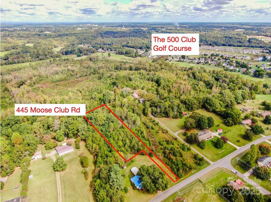 Welcome to 445 Moose Club Rd!  Calling All Builders and Those looking to Build their Dream Home! Just down the Street from the New and Improved 500 Club Golf Course! City Water Access!  .8 Acres in a peaceful location!  Convenient to Lake Norman State Park!  I-77!  Shopping!  Restaurants and More!  Come and Check it out!  Lot Lines in the Photos are Approximate NOT Exact!