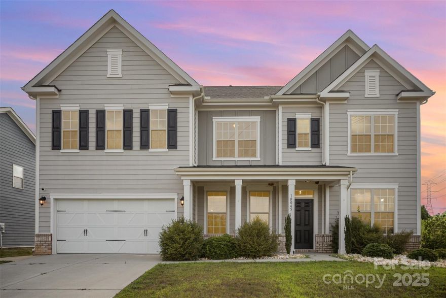 Beautifully upgraded 4,110 sq. ft. two-story home featuring a gourmet kitchen, spacious family room with built-ins, and an enclosed patio. Upstairs includes an oversized laundry room and a luxurious primary suite with a fireplace, sitting area, and custom walk-in closet. Custom wall treatments and thoughtful finishes throughout make this home perfect for comfortable living and entertaining.