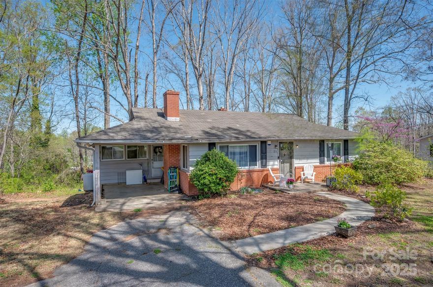 Charming brick ranch home with tons of potential! It features two bedrooms and one bath, original hardwood floors, a fireplace and sits on a nice 0.43 acre lot in Landrum. The house is conveniently located just minutes from downtown Landrum, Brookwood Park and is directly across the street from Landrum Middle School. Enjoy all of the perks of living close to all Landrum has to offer.  This home is in need of TLC and will likely have to be a cash or renovation loan.