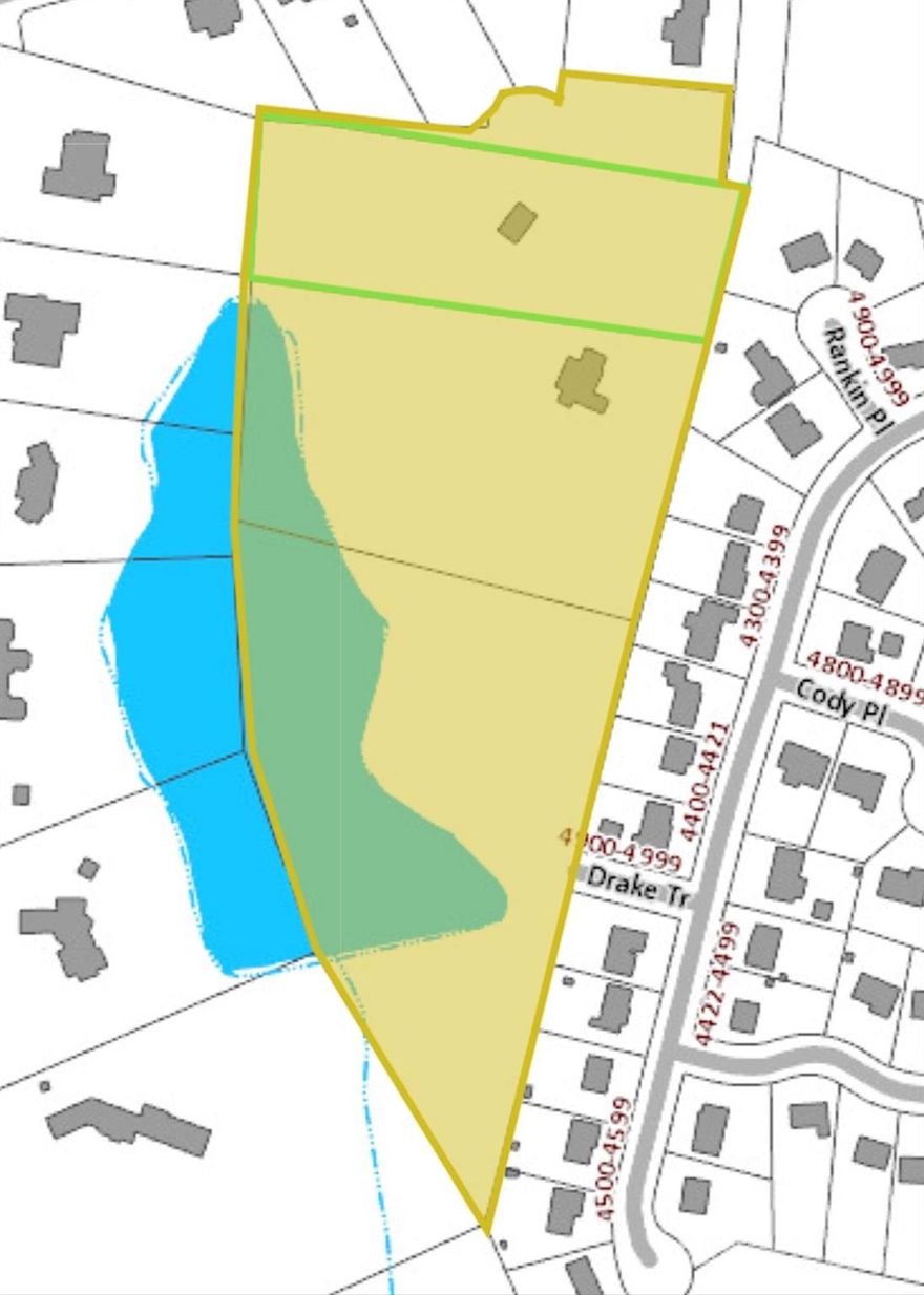 Location, location location! Rare opportunity to purchase this property with over 13 acres inside 485 with close proximity to Raintree, Rosecliff, The Arboretum, and easy access to airport, highways and Uptown. Located in highly desirable south Charlotte. 
This 3800 sf home and surrounding lots are being sold together - 4 parcels. This prime location is perfect for a new custom build and plenty of room for horses, etc. Also, a great location for the development of multiple homesites. Offers a beautiful pond and a very wooded environment. The home is being sold in As-Is, where is condition.