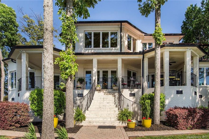 Step inside this stunning waterfront estate where you feel like you're on a luxury cruise. Experience one of the grandest views of Lake Norman w/200' of private shoreline! Be in awe of the exquisitely designed dining rm, chef's kitchen, & adjoining sunroom. Sunsets will have new meaning & your mornings will awaken so refreshed. Escape to the master suite, w/luxurious bath & extraordinary walk-in closet. This most excellent LAKE HOME is perfect for the buyer who refuses to compromise on quality!