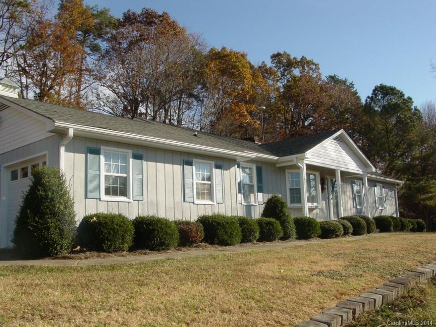 Spacious 3 bedroom, 2 bath home with over 1500 htd sq ft & over 1500 sq ft basement that is incredible for storage, kids or whatever you need! No HOA in this established neighborhood. Replacement windows, double car garage & fireplace on almost 2 acres. Quiet hilltop setting to catch the breezes of North Stanly. Seller wants to entertain an offer!