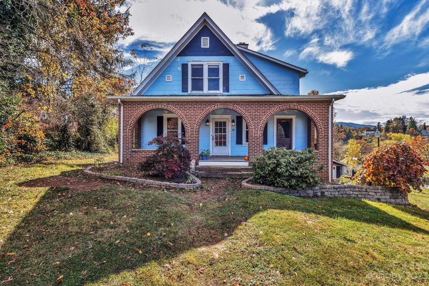 Here is your chance to own a piece of Canton history! This home will wow you with the charm and unique features it offers. This home was custom built by a former Champion Paper Mill management employee. Home was had some remodeling done since, but many of the original features were preserved. Entering the home, you'll find a large living room which opens to the dining room. Note the tall ceilings and spacious feeling. Larger kitchen for the time period in which the home was built. Primary bedroom on main with huge bathroom. Another full bathroom on the main as well. Two staircases to go upstairs. 3 spacious bedrooms and a full bathroom await upstairs. Notice the private stairway and sink in a bedroom? Former nanny quarters, super cool! Home also sits on one of the largest lots in the neighborhood. Lots of outdoor space from the balcony, deck, front porch. Come see this one today!