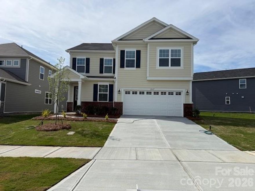 This Redwood Cl home is perfect for the family. 4 bedrooms with 3 full baths and one bedroom is a guest suite down. Beautiful kitchen with large island that overlooks the gathering room. Up stairs you will find 3 bedrooms with a large loft and 2 full baths. The primary bedroom is designed for a king size bed, has a tray ceiling and the primary bath has bath oasis.