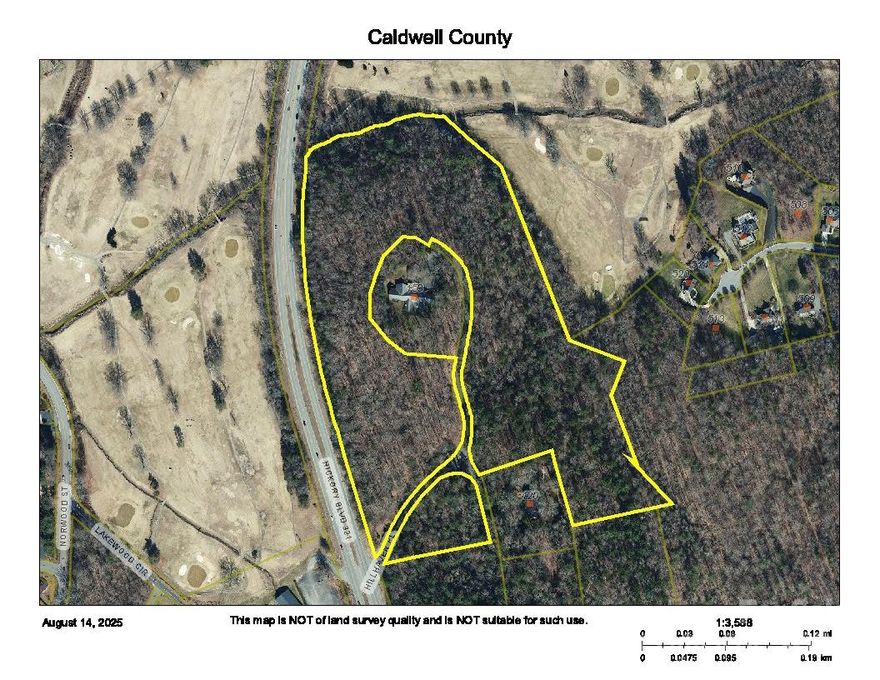 27.241 acres within the City of Lenoir. Frontage on, and access to Highway 321.
Property is located on 100 year old Donald Ross designed golf course (Lenoir Golf Course).
Acreage is exclusive of Highway 321 ROW and ROW for existing City of Lenoir maintained street that runs through the center of the property.
All City of Lenoir services, including public water and sewer, are available.
Property is in a prime location for proximity to Hwy 321 area restaurants and Downtown Lenoir.
Property is halfway between Blowing Rock and Hickory, and an easy commute in both directions