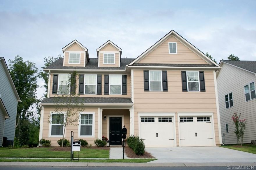 Priced below recent appraisal! Beautiful, newly built home as of Spring 2014. Loaded with features and upgrades. Open floor plan downstairs, terrific for entertaining. Home features 4beds plus Office and Loft. Hardwoods down. Kitchen has dark, castled cabinets, stainless appliance package, granite, tile backsplash and island. Specialty lighting package and trim detail. Drop zone off garage. Property backs to green-save area.