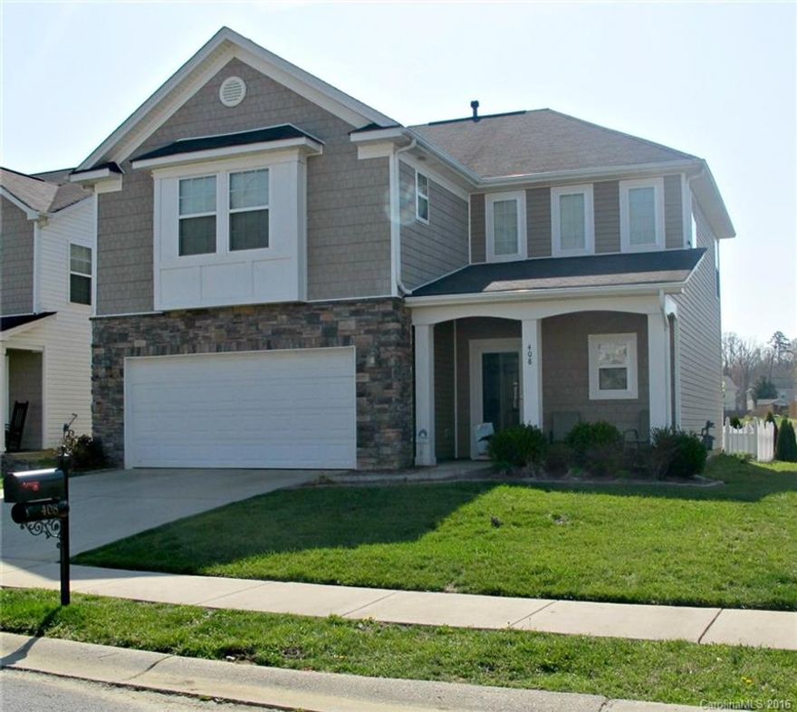 This beautiful, well maintained home features a spacious, open floor plan with abundant natural light. The large gourmet kitchen is complete with stainless appliances, gas range, large island, pantry and ample cabinet and counter space. All bedrooms are spacious and the Master Suite offers a very generous walk-in closet. The large fenced yard  and patio are ideal for entertaining. The neighborhood amenities include a pool and playground. The neutral paint an carpet make this home move-in ready!