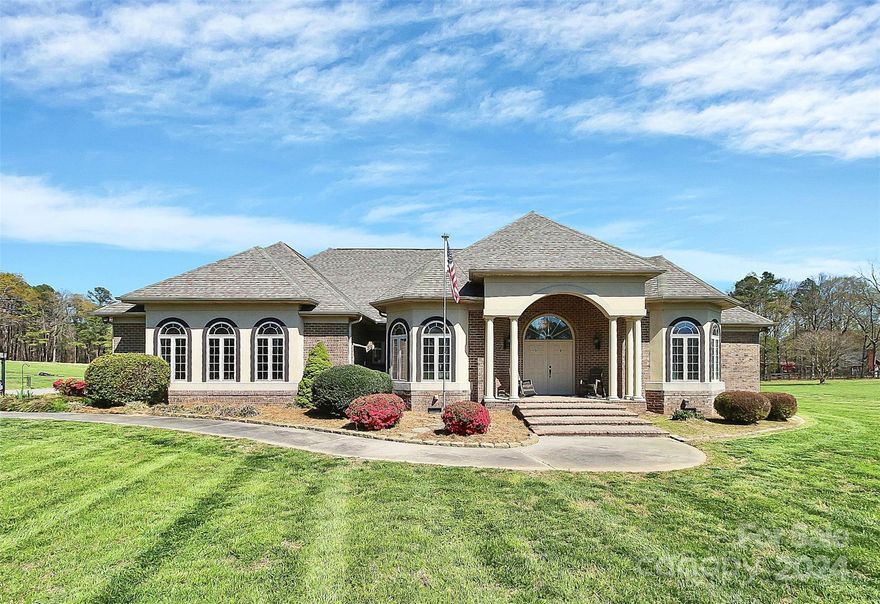 REDUCED -MOTIVATED SELLERS-This Fantastic Brick Ranch on just over 4 Acres at end of Cul-de-Sac tucked away at the end of a private drive- With a Great Unionville  Location - Convenient to local schools, churches , county parks , Downtown Monroe and Monroe Expressway.This Home was Made for Entertainment with it's Open Floor Plan Including Great Room, Kitchen, and Dining Area - there is also a Separate Formal Dining Room or Office Space and an additional Flex Space being used for Workout Equipment or Kids Play Area. Large Owners Suite with Huge Bath with Soaking Tub, Separate Shower, Dual Vanities & Walk-in Closet. This Split Floor Plan has Two More Large Bedrooms that share a Jack-n-Jill Bath. The Covered Terrace is Great for Entertaining or just Relaxing & watching the Deer.Interior Bonuses include Extras such as central vac throughout and pre-wiring for sound(Ceiling Speaker Cover Plates in Place).