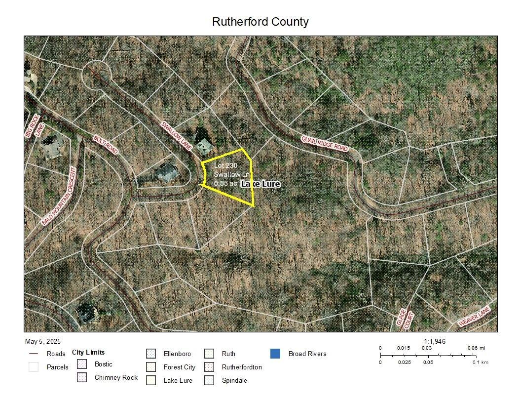 Rumbling Bald on Lake Lure - Land