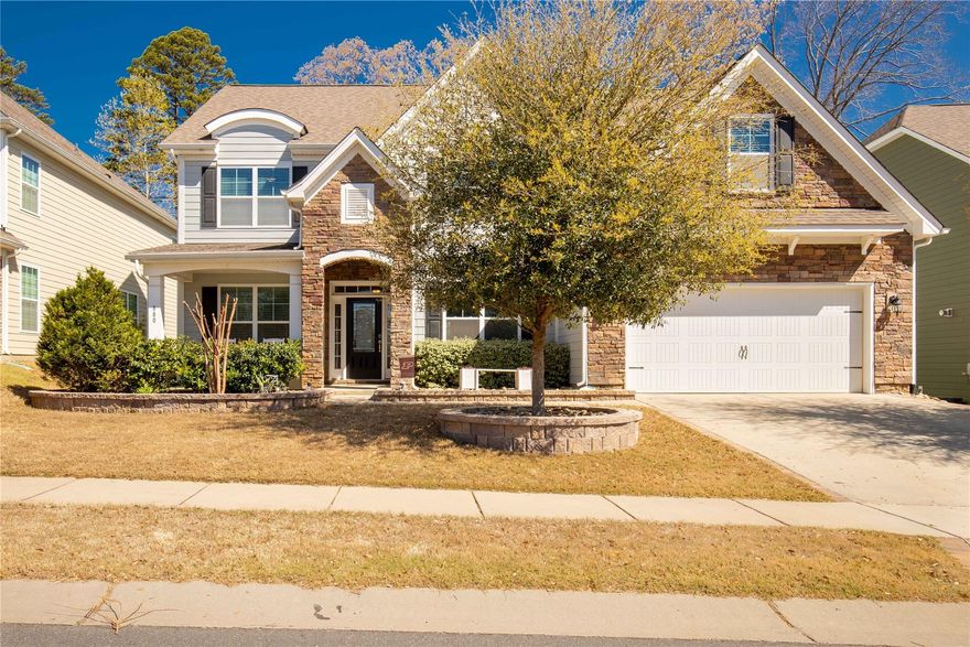 Here is the WOW home you have been searching for! Former model home in Tega Cay's Lake Ridge community with bright, open floor plan. Just to name a few of the amazing features in this home: Chef's kitchen featuring under cabinet lighting, double oven, gas cooktop, and butler's pantry, open to the family room with opulent built-in's framing the lavish stone fireplace looking out onto the private fenced back yard with paver patio, fireplace, and extensive landscaping. Guest quarters on upper and lover levels with private baths. Primary quarters on 2nd level with luxury bath and huge closet, plus bonus room or 6th bedroom. Book an appointment to really appreciate the features this home has to offer.