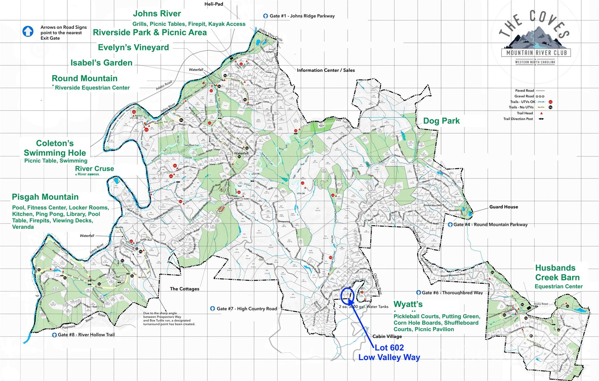 The Coves Mountain River Club - Land