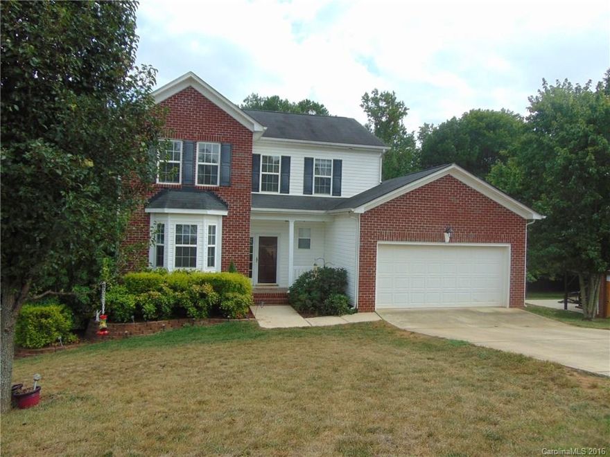 Beautiful home, 3br, 3.5 bath, possible 4th BR with Private Full Bath in Bonus Room in Basement, Hardwoods & Tile on Main Level,  New Carpet Upstairs, Dual HVAC units, well maintained, storage area in basement with shelves, 2 FP w/Gas Logs in Basement & Family Room on main, MSTR BR has Large Soaking Tub & 2 walk in closets, Dual heat & air systems, enjoy covered deck & patio, Fenced Yard, lots of space, SS Appliances less than 1 yr old, Corian Counters, Lg laundry, 284 sf storage in basement.