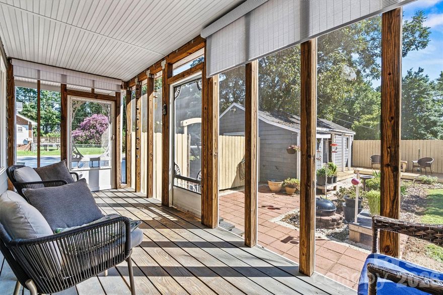 Welcome to this charming home in the heart of Belmont! Step into timeless character blended with modern comfort in this beautifully renovated single-family home, originally built in 1940. Thoughtfully updated and expanded, this 4-bedroom, 2-bath gem offers the perfect balance of historic charm and contemporary living. Enjoy the spacious living room with warm, welcoming vibes. Updated kitchen, offering a bright and functional space perfect for everyday cooking and entertaining. With the septic system updated to match the new 4-bedroom design, you can move in knowing everything’s been taken care of behind the scenes. The screened in porch is ideal for morning coffee or evening relaxation and overlooks the beautifully landscaped yard. New concrete driveway added this summer. Nestled in the heart of Belmont, this home offers unbeatable access to desireable schools, vibrant shopping and dining, and is just minutes away from Charlotte for an easy commute or visit on any given day. Whether you're heading to work or catching a flight, this home's prime location near major roadways and CLT Airport makes life on the go incredibly convenient. Looking to plant roots or expand your portfolio? This home offers the perfect blend of charm, location, and value. Roof was replaced in 2010, first floor heat pump replaced in 2010 and upper floor replaced 2023. Water heater is gas, everything else electric. Septic last pumped in 2024.
