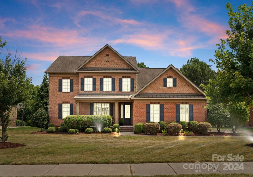 Simply AMAZING 4 Bedroom home with a very luxurious primary bedroom/ bath on the MAIN level. This gorgeous home in Weddington Trace will embrace you with its natural light and fabulous open floor plan! A home office is nestled immediately to your left when entering the home. This allows you to gaze out your front window as your work day unfolds. As you walk further into the home you will enjoy a true gourmet kitchen with HUGE oversized island, perfect for entertaining! Granite countertops complete this experience, along with stainless steel appliances and a gas stove. The living room is open and airy. There is a gas fireplace which will keep you cozy warm when the nights get chilly. Outside you will find a wonderful deck and fabulous backyard! Upstairs you will be impressed by the 3 additional bedrooms which are ample in size and very inviting!! The walk in attic is a MUST see because it will allow you maximum storage! Weddington Trace boasts resort style amenities & close to shopping!