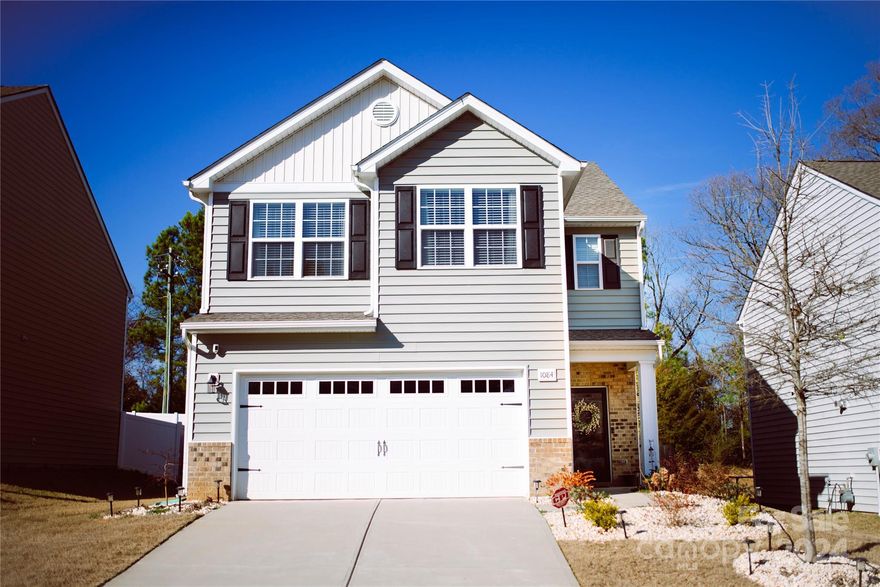 This 3-bedroom, 2.5-bathroom home is charming! Located in Pecan Ridge, this residence offers the perfect blend of indoor space and outdoor relaxation with a screened-in back patio. The living area is inviting,with ample natural light and a cozy atmosphere.The kitchen is equipped with granite countertops,stainless steel appliances, and plenty of cabinet space.Three generously sized bedrooms provide comfortable retreats,each with ample closet space and large windows for natural light. The primary bedroom is large and has a sitting area/workspace with tall ceilings and windows that enhance this space. Primary Ensuite has a double vanity,sep shower and garden tub.The driveway provides ample parking space for multiple vehicles in addition to a 2 car garage,adding to the convenience of this lovely home.Drywall walls with neutral paint.Don't miss the opportunity to make this delightful 3-bedroom, 2.5-bathroom home with a screened-in back patio your own! Close to shopping and restaurants!