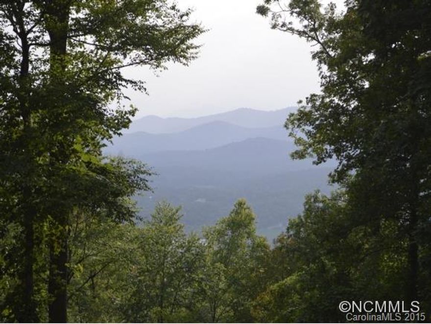 Incredible Westerly views, secluded lot at top of mountain. 15 min. to Asheville, septic permit for 3BD on file good until Dec. 2016, ground perks for 4 BD, underground electric with utility box on edge of property. Well ON property gets 100/gal day. Well on adjacent prop gets 3/gal minute. Last mile is gravel road.