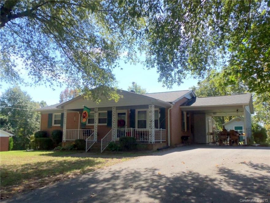 Brick ranch home  One owner  non smoker. 2 bedroom 2full bath. Heap Pump new in 2015  Roof approx. 4-5 years old. Buildings remain on property  Fenced back lot one car carport.  County water Home has been well maintained. Asphalt drive .  Good Curb appeal and nice neighborhood.