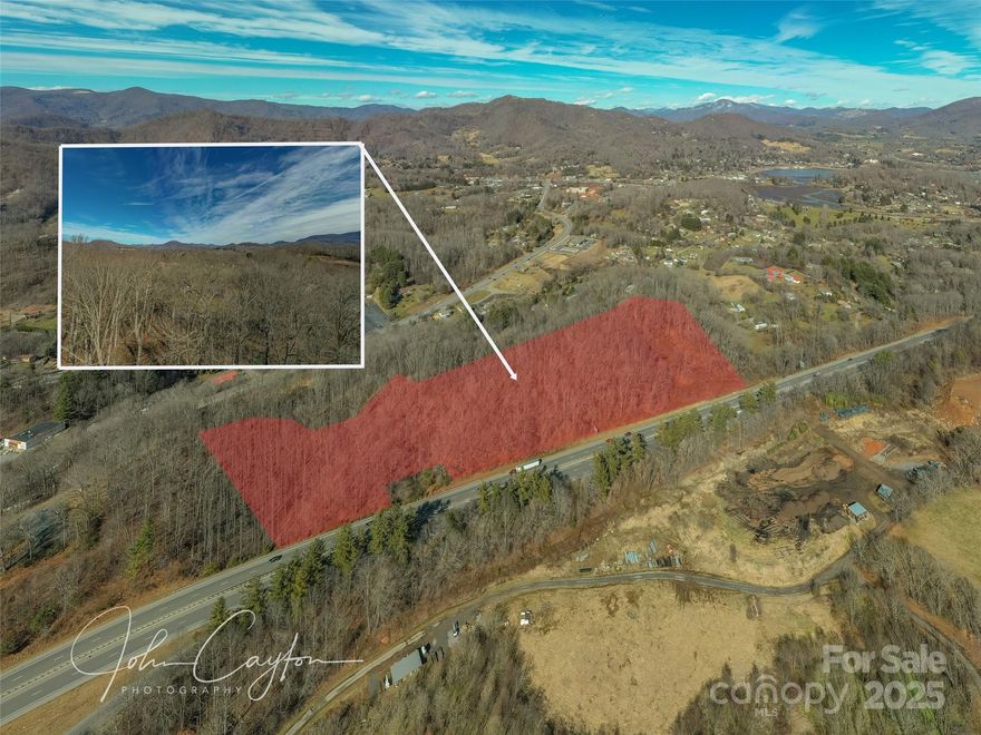 12+ acres available for development or for your own private home with a very convenient location. Consists of 2 parcels (00 Great Smoky Mountains Expressway & 00 Carl Arrington Rd). Minutes to shopping in Waynesville (Ingles, Publix, Big Lots...), restaurants, Lake Junaluska amenities, (walking trails, kayaking, paddle boarding, golfing, swimming...) and schools. This property is zoned for Residential Medium Density. City Water/Sewer are available with tap fees. Spectrum cable Internet is available.