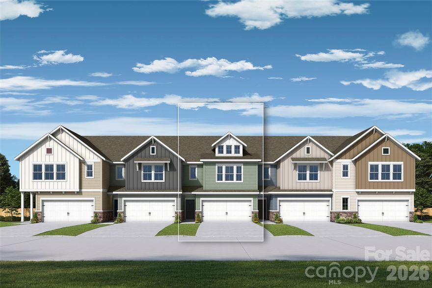 Discover the ease of low-maintenance living in this brand-new Thornhurst II townhome, just minutes from the charming shops, restaurants, and vibrant atmosphere of historic downtown Waxhaw! Embrace a lock-and-leave lifestyle with included lawn care, giving you more time to explore or relax in your private backyard. Spend weekends enjoying unique boutiques and local events, knowing your yard is maintained. Your backyard is a peaceful retreat with views of gorgeous trees and natural areas. This spacious home features an open, bright floor plan—perfect for entertaining or unwinding. The modern kitchen includes sleek quartz countertops and a large island overlooking your covered porch. After a long day, relax in the luxurious Owner's Retreat with an oversized walk-in closet. A side-by-side two-car garage and full driveway offer ample parking.