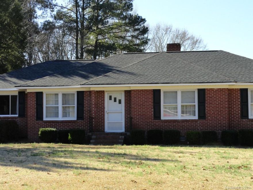 Come and enjoy the delight of having a 2 acre lot, with an all brick ranch home nestled away from the road.  No hoa's, country living at it's best.....YET only 5 miles from I-77 (approx 30 mi to Charlotte, 50 mi to Columbia).  Entire back lot is fenced-in so bring your dogs.  They'll have plenty of space to run & play.  In-ground saltwater pool to enjoy.  Carport enclosed - sunroom added.  Spacious 2 car attached carport added.  Leave the hustle & bustle of the city to come home to relaxation.