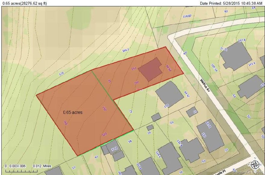 Good location in Wesley Heights on a relatively private lot.  Nice upside opportunity to build a single family or duplex home & a quadruplex on this parcel.   Please see pictures & attachments for prospective building placement.   Initial planning indicates the parcel will support a 3,000 sqft Single Family residence & a quadruplex with (4) 1,800 sqft units, each 3bd/2ba.  Room exists for a garage for the house & a 4-car carport/garage for the quad.  Parcel easily be re-platted into 2 parcels.