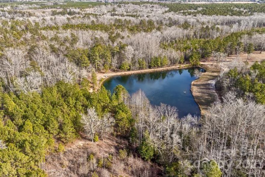 41.5 +/- acres of land with POND! Wonderful area in the country! Great place to build your dream home, start a farm, or a getaway to go fishing and hunting! Home and 8 acres beside this property is also for sale and can be purchased as one property for a total of almost 60 acres of land.