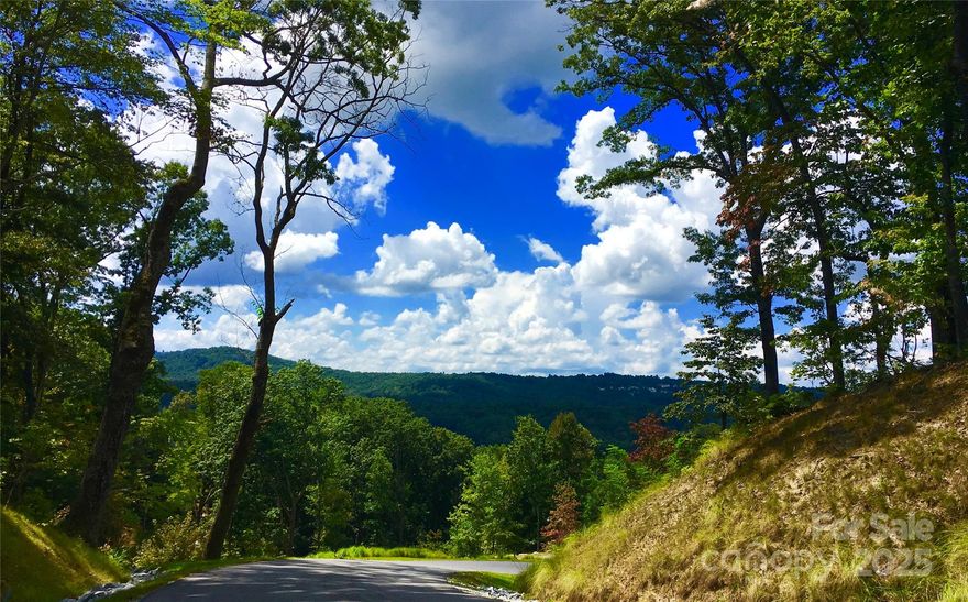 PRICE CUT: CLOSE-OUT on the few remaining developer lots. Build your dream home at The Boulders on Ridge Lot #6. Savor views to the south/west, wooded winter views and old growth trees to the east. Beautiful homesite at the end of the road with a very gentle terrain for building. A rare opportunity to live into this sought after community.  The Boulders is a stunning gated mountain conservation community in the most amazing/convenient location just 6 minutes to Main St Hendersonville, under 25 min. downtown Asheville. No required build time. PIN/taxes TBD. This lot is to be recorded and presently part of a larger parcel.